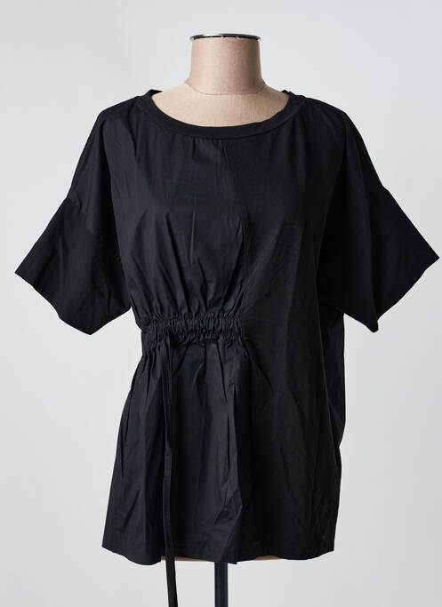 Tunică mâneci scurte negru HUMILITY femeie