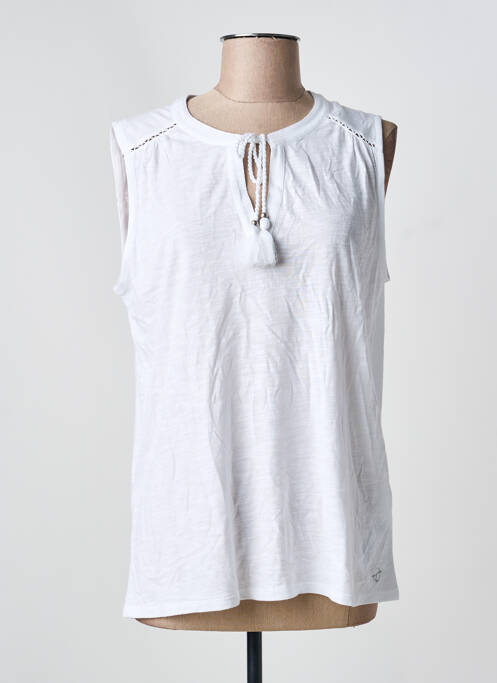 Top alb TIMEZONE femeie