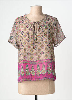 Bluză roz LA FEE MARABOUTEE femeie