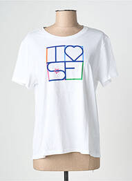 Tricou alb LA PETITE ETOILE femme