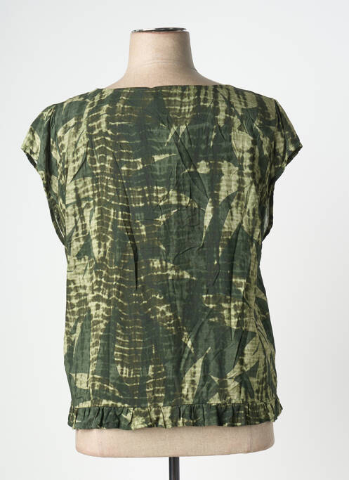 Top verde LA FEE MARABOUTEE femeie