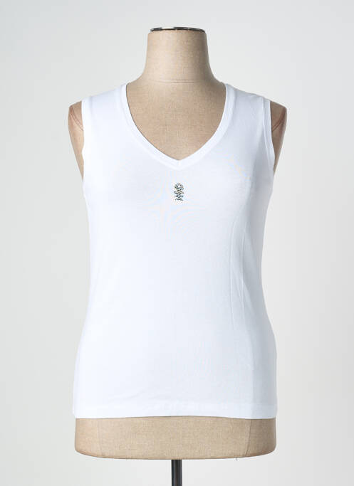 Top alb DIPLODOCUS femeie