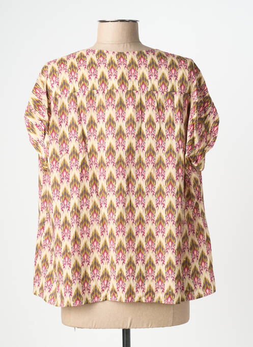 Top bej LA FEE MARABOUTEE femeie