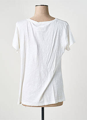 Tricou alb HAPPY femeie