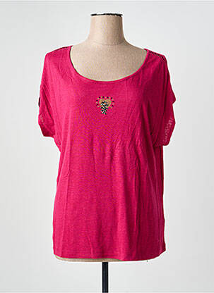 Tricou roz DIPLODOCUS femeie