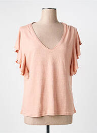 Tricou roz MOLLY BRACKEN femme