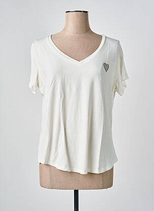 Tricou alb LILI SIDONIO femeie