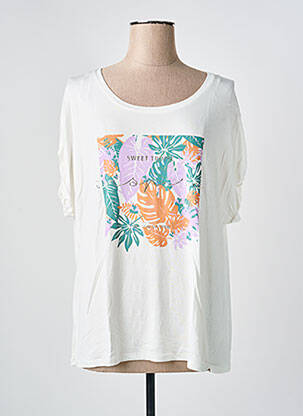 Tricou alb JULIE GUERLANDE femeie