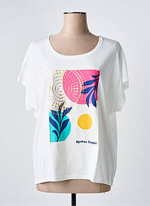 Tricou alb JULIE GUERLANDE femme