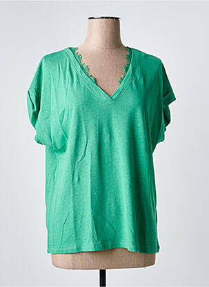 Tricou verde JULIE GUERLANDE femeie
