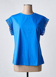 Tricou albastru MOLLY BRACKEN femme