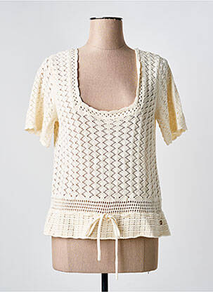 Tricou bej LA PETITE ETOILE femeie