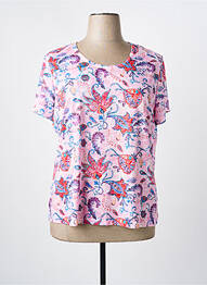 Tricou roz JULIE GUERLANDE femme
