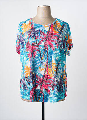 Tricou albastru JULIE GUERLANDE femeie