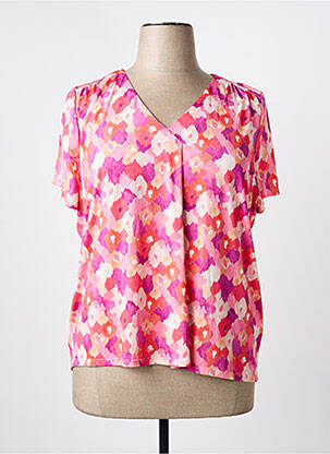 Tricou roz JULIE GUERLANDE femeie