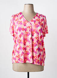 Tricou roz JULIE GUERLANDE femme