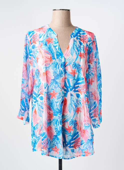 Tunică mâneci lungi albastru JULIE GUERLANDE femeie