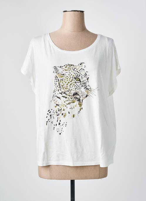 Tricou alb JULIE GUERLANDE femeie