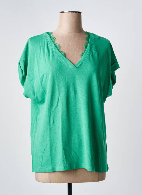 Tricou verde JULIE GUERLANDE femeie
