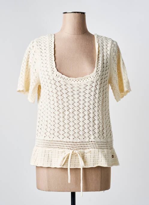 Tricou bej LA PETITE ETOILE femeie