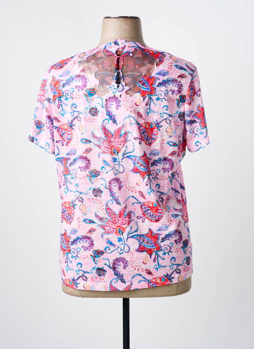 Tricou roz JULIE GUERLANDE femeie