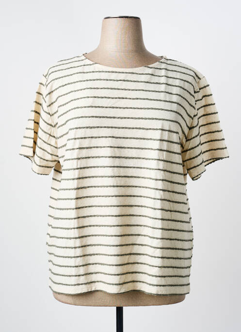 Tricou bej JULIE GUERLANDE femeie