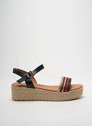 Sandale/Pantofi decupați negru EVA FRUTOS femeie