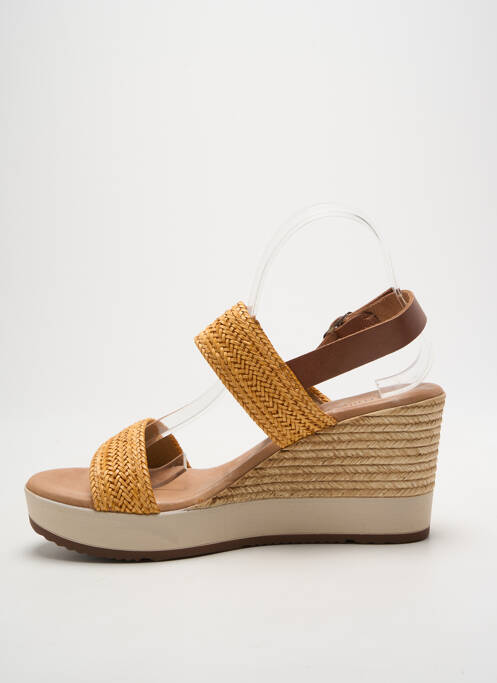 Sandale/Pantofi decupați maro MILLENNIALS femeie