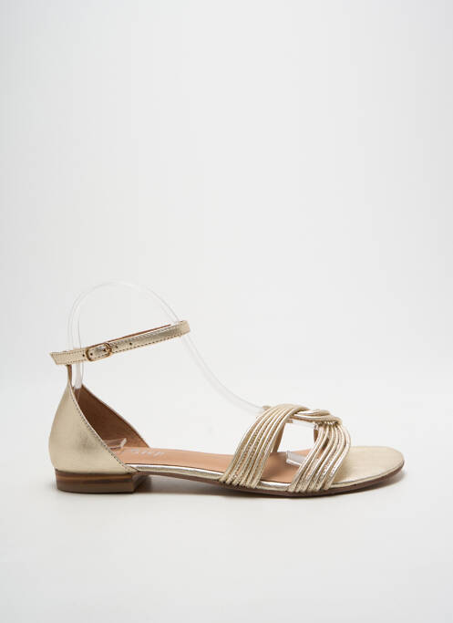 Sandale/Pantofi decupați auriu ONE STEP femeie