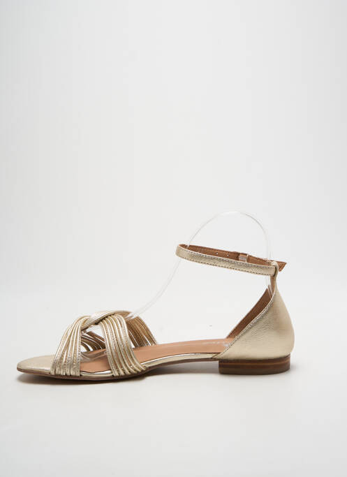 Sandale/Pantofi decupați auriu ONE STEP femeie