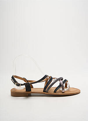 Sandale/Pantofi decupați negru IDEAL SHOES femeie