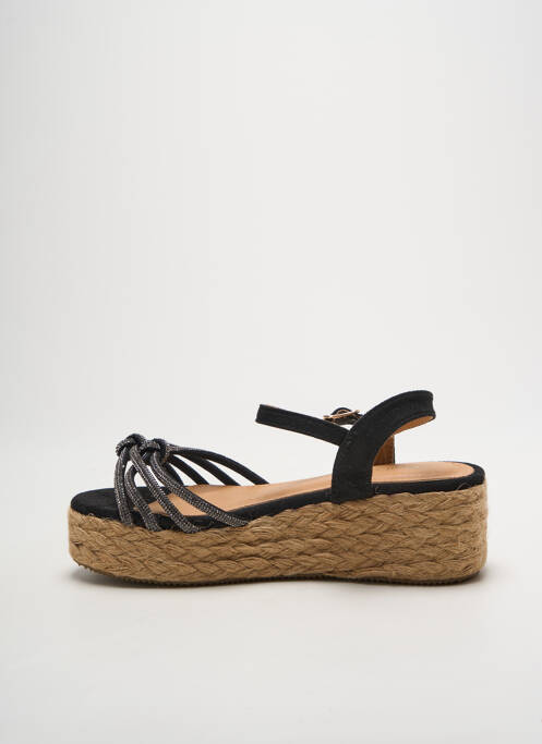 Sandale/Pantofi decupați negru IDEAL SHOES femeie