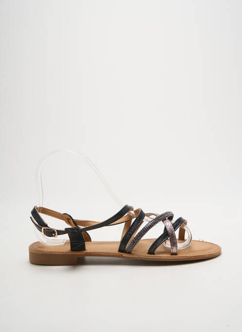 Sandale/Pantofi decupați negru IDEAL SHOES femeie