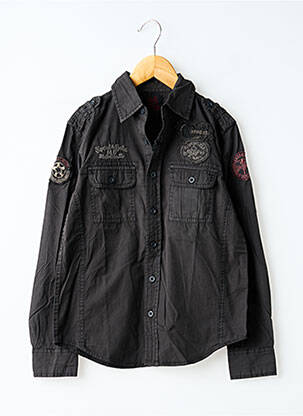 Cămașă cu mâneci lungi gri KAPORAL băiat