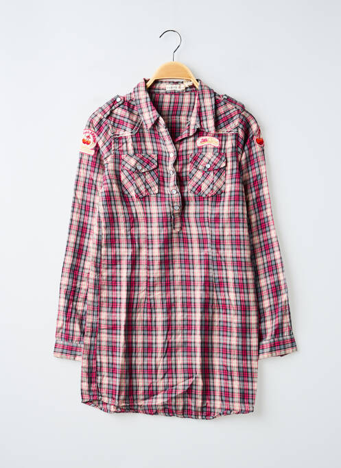 Rochie scurtă roz CERISE LITTLE fată