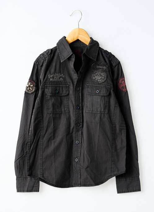 Cămașă cu mâneci lungi gri KAPORAL băiat