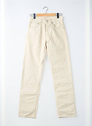 Blugi cu croială slim bej LEVIS bărbat