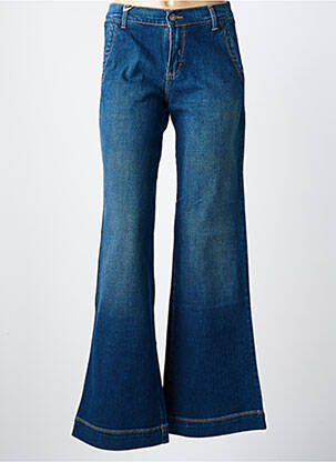 Blugi cu croială evazată albastru OBER femeie