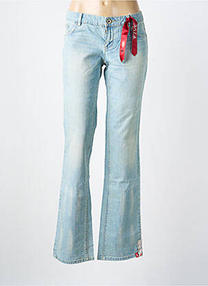 Blugi bootcut elasticitate talie joasă albastru EDC BY ESPRIT femeie