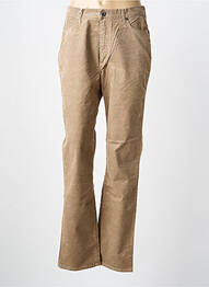 Pantalon drept elasticitate talie înaltă maro OBER femeie