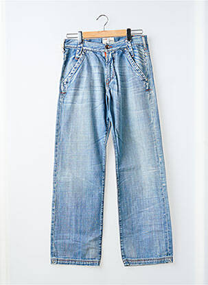 Blugi cu croială dreaptă albastru ENERGIE bărbat