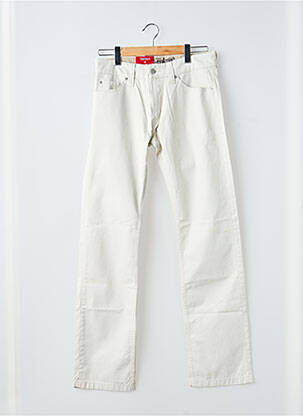 Blugi cu croială slim bej LEVIS bărbat