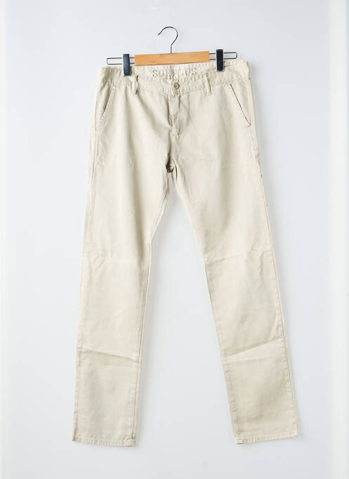 Pantalon chino bej LE TEMPS DES CERISES bărbat