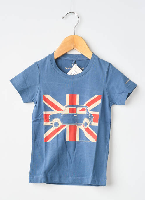 Tricou albastru MA LOCOMOTION băiat