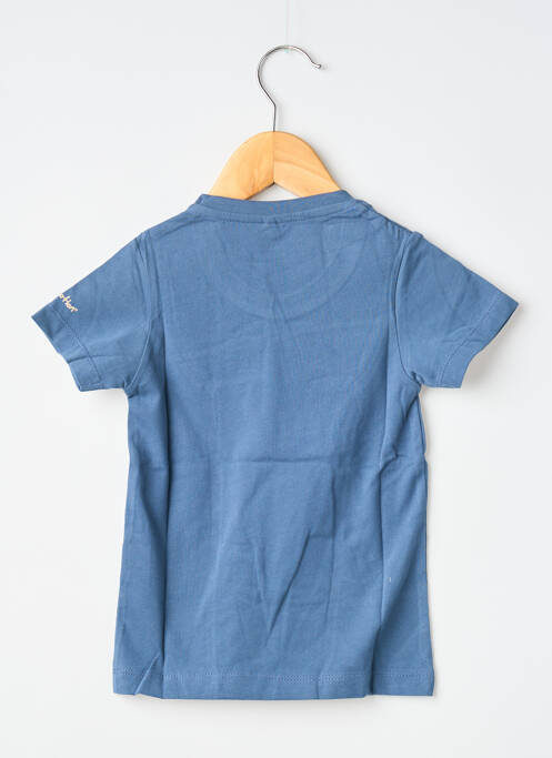 Tricou albastru MA LOCOMOTION băiat