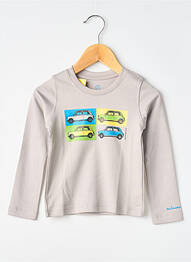 Tricou mâneci lungi mâneci lungi gri MA LOCOMOTION garcon