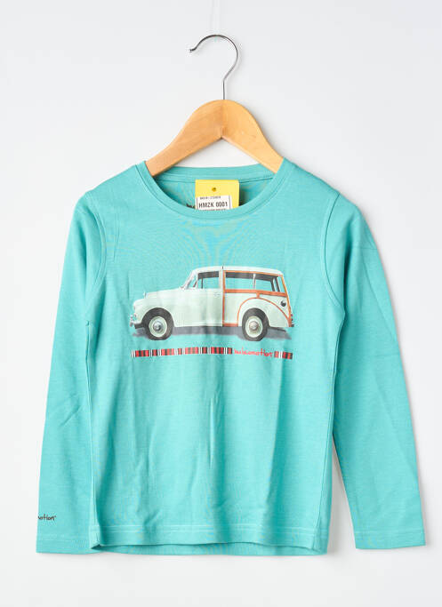 Tricou albastru MA LOCOMOTION băiat