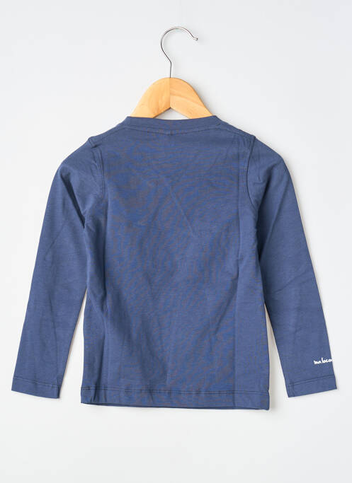 Tricou albastru MA LOCOMOTION băiat