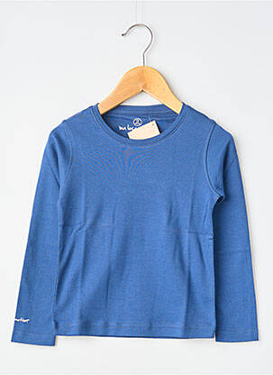 Tricou mâneci lungi mâneci lungi albastru MA LOCOMOTION copil