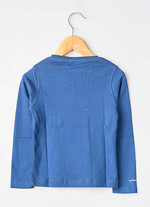 Tricou mâneci lungi mâneci lungi albastru MA LOCOMOTION copil